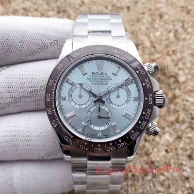 BP Factory Rolex Swiss 7750 - Swiss Replica Rolex Daytona Ice Blue Face Watch